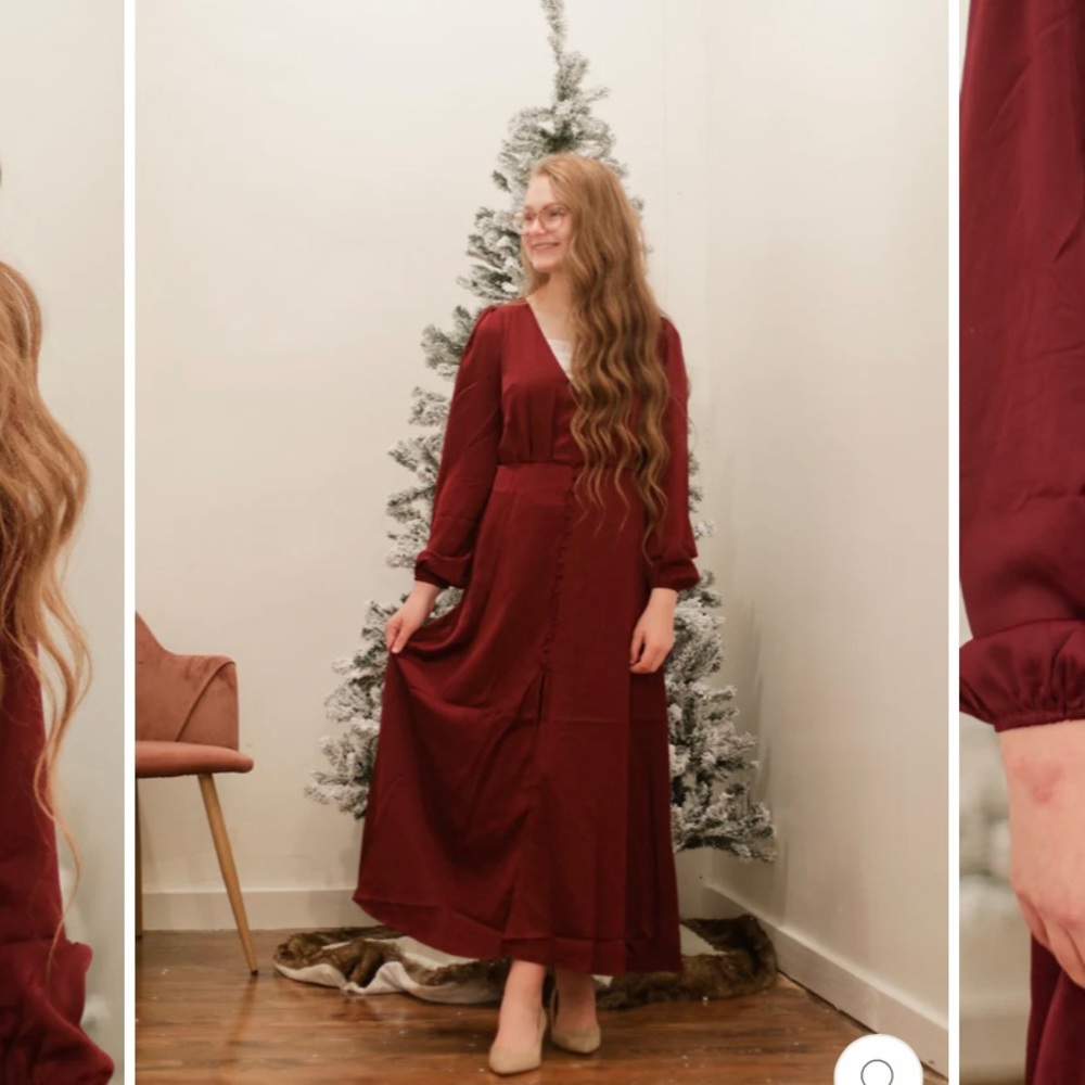 NWT Ada Faye Silk Dress